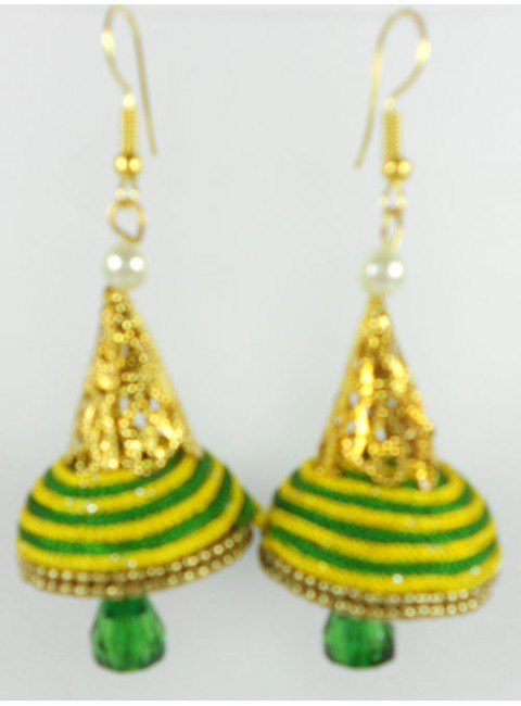 Silk Thread Earrings